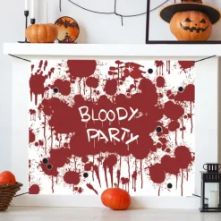 Halloween Trunk Treat Car Banner Car Decoration,Ghost Halloween Decorations Halloween Fabric Car Decoration Halloween Car Trunk Decoration Ghost Pumpkin Wall Covering