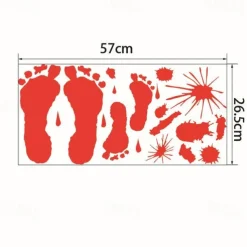 Halloween Wall Stickers, Pumpkin Holiday Decoration Background Wall Bathroom Toilet Stickers