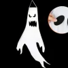 Halloween Windsock Flag 39 Inch Spooky Cartoon Flag Wind Socks Pumpkin Bat Ghost Monster Outdoor Hanging Decoration for Home Yard Patio Lawn Garden Tree Party Decoration