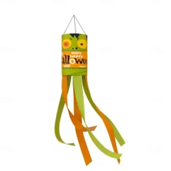 Halloween Windsocks Scary Halloween Hanging Windsock Flag Halloween Decorations for Outdoor Indoor Garden Home Yard Party Supplies