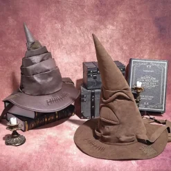 Halloween Witch Hat Pointed Top Hat Decoration Headgear Wide Brim Halloween Hat