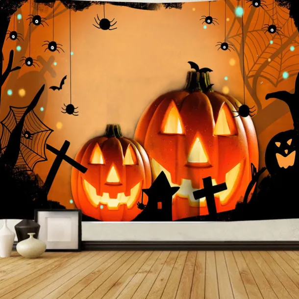 Halloween Zombie Hanging Tapestry Wall Art Large Tapestry Mural Decor Photograph Backdrop Blanket Curtain Home Bedroom Living Room Decoration Halloween Decorations