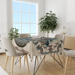 Hamasa Hand Ramadan Rectangle Tablecloth Waterproof Rectangular Table Cloth for Kitchen Dining