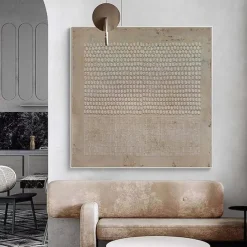 Hand painted Abstract painting on canvas hand painted brown Bohemian painting brown wall art 3d texture oil painting handmade brown abstract art Gunge Dark Pastel wall decor painting