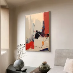 Hand painted oil painting Beige Gold Painting Brown wabi sabi artwork Textured Oil Painting Beige Oil Painting brown Abstract oil painting Canvas Art Modern Horizontal decor art