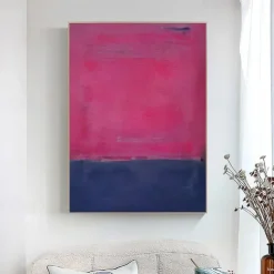Handmade Copy Mark Rothko Canvas Pictures Modern Paintings Living Room Wall Decor Bedroom Paintings Kitchen Canvas Art Stretched Frame Ready to Hang