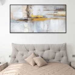 Handmade Hand Painted Canvas Painting Wall Art Modern Texture Abstract Oil Painting Landscape Home Decoration Decor Rolled Canvas No Frame Unstretched