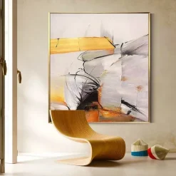 Handmade Hand Painted Oil Painting Wall Art Original Painting on Canvas oil Painting AbstracHome Decoration Decor Rolled Canvas No Frame Unstretched