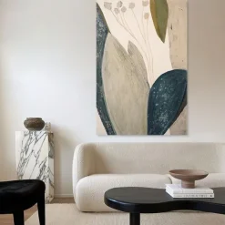 Handmade Hand Painted Oil Painting Wall Modern Abstract Grey Canvas Painting Home Decoration Decor Rolled Canvas Painting