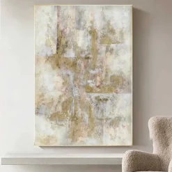 Handmade Oil Painting Canvas Wall Art Decoration Modern Abstract for Home Decor Rolled Frameless Unstretched Painting