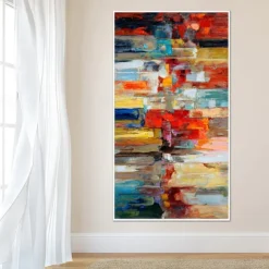Handmade Oil Painting Canvas Wall Art Decoration Modern Abstract for Home Decor Rolled Frameless Unstretched Painting