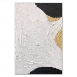 Handmade Oil Painting Canvas Wall Art Decoration Modern Abstract Textures for Home Decor Rolled Frameless Unstretched Painting