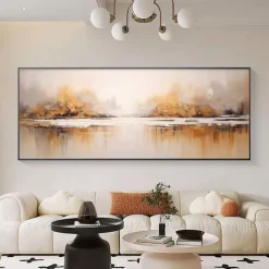 Handmade Oil Painting Canvas Wall Art Decoration Modern Abstract for Home Decor Rolled Frameless Unstretched Painting