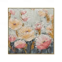 Handmade Oil Painting Canvas Wall Art Decoration Modern Flowers for Home Decor Rolled Frameless Unstretched Painting