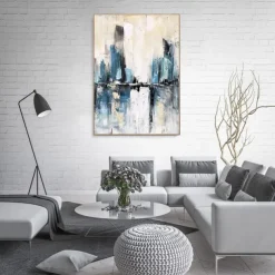 Handmade Oil Painting Canvas Wall Art Decoration Abstract Modern for Home Decor Rolled Frameless Unstretched Painting