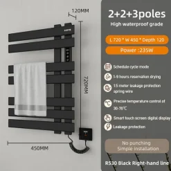 Hangers Safety Boutique / Contemporary Aluminum Bath Organization
