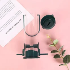 Hanging Bird Feeder Outdoor Hummingbird Food Dispenser for Small Birds Lovebird Macaws Pet Flying Animal Automatic Food Feeding Tool