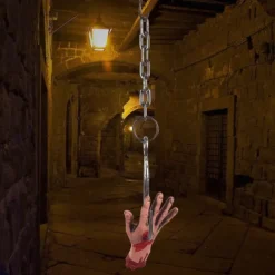 Hanging Broken Hand and Foot Horror Severed Hands Feet Broken Limbs Halloween Decorations for Haunted House Party Decor
