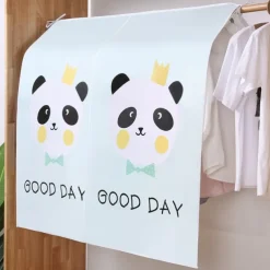 Hanging Garment Dust Cover Translucent Coat Suits Protector Clothes Storage Bag Organizer dust-proof Covers Waterproof