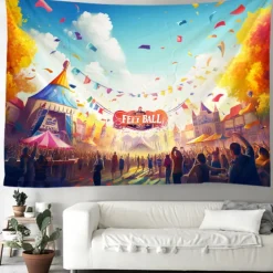 Hanging Tapestry Wall Art Large Tapestry Mural Decor Photograph Backdrop Blanket Curtain Home Bedroom Living Room Decoration