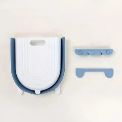 Hanging Trash Can, Kitchen Waste Bin For Cabinet Hanging, Collapsible Hanging Small Garbage Can, Rubbish Container For Cabinet/Car/Bedroom/Bathroom