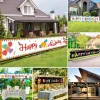 Happy Birthday Banner, Birthday Banner Decorations, Birthday Outdoor & Indoor Hanging Decor, Holidays Party Decor Supplies 300*50cm (10ft*18.9 Inch)