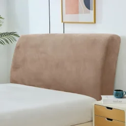 Headboard Covers Slipcover, Stretch Bed Headboard Covers, Small Square Jacquard Dustproof Protector Cover Bed Headboard Cover Queen Size King Twin for Upholstered Headboard
