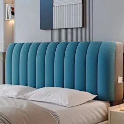 Headboard Covers Slipcover, Stretch Bed Headboard Covers, Small Square Jacquard Dustproof Protector Cover for Upholstered Headboard