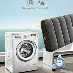 Headboard Covers Slipcover, Stretch Bed Headboard Covers, Small Square Jacquard Dustproof Protector Cover for Upholstered Headboard