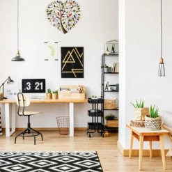 Heart Shape Family Tree Metal Wall Decor Tree of Life Metal Wall Art Bird Ornament Home Bedroom Living Room Window Decoration