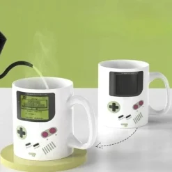 Heat Changing Coffee Mug - Gift for Gamers, Nerds, Men, and Retro 90s Game Enthusiasts -401-500ml