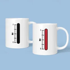 Heat Changing Coffee Mug - Gift for Gamers, Nerds, Men, and Retro 90s Game Enthusiasts -401-500ml