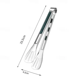 Heavy Duty Stainless Steel Food BBQ Clip - Durable Outdoor Grilling Tongs for Grilling Large Cuts of Meat