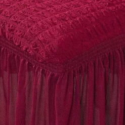 High Back Dining chair Cover For Home Polar Fleece Fabric Chair Cover Stretch Slipcovers Seat Chair Covers