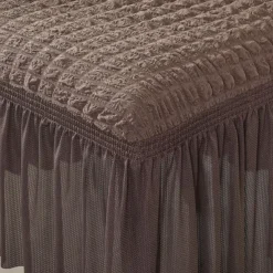 High Back Dining chair Cover For Home Polar Fleece Fabric Chair Cover Stretch Slipcovers Seat Chair Covers