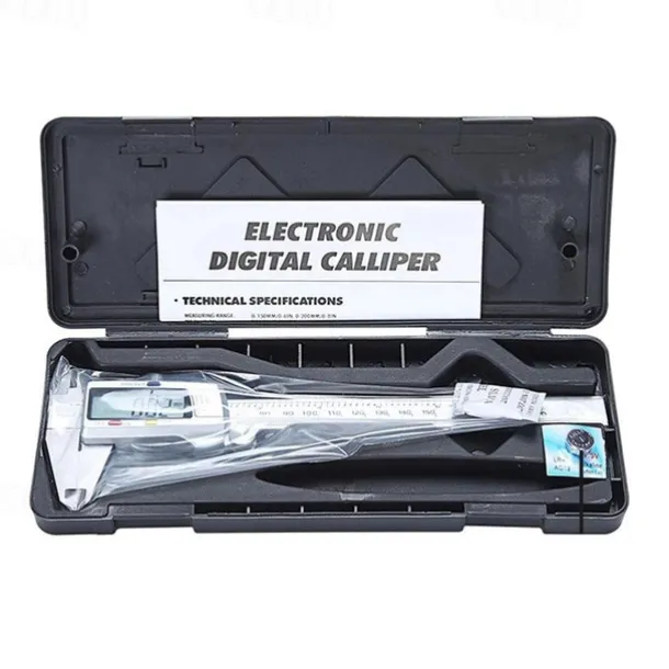 High Precision Digital Display Caliper 0-150 Mm Measuring Tools Metal Stainless Steel Vernier Caliper