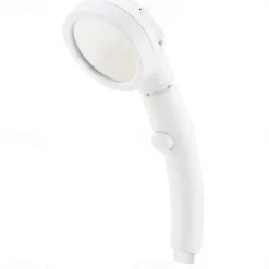 High Quality 1PC High Pressure 3 Modes Shower Head with Stop Button Adjustable Water Saving Showerhead For Home Hotel Bathroom