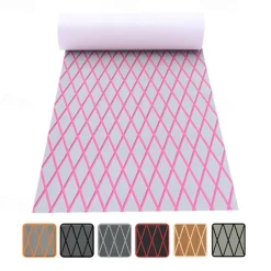 High-Quality EVA Foam Boat Flooring - UV Resistant, Non-Slip, Dirt-Resistant, Easy to Clean and Install, Perfect for All Types of Boats, Marine Floor Protection Textured Surface Dirtresistant Padd