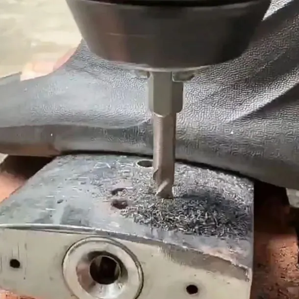 High-Strength Eccentric Twist Drill Bit Set - High-Speed Steel for Wood, Plastic, and Metal - Versatile and Durable Threading Tool - 6mm, 8mm, 10mm, 12mm Sizes Available