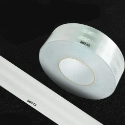 High-Visibility DOT-C2 Reflective Tape - 1pc Heavy-Duty Waterproof Safety Warning Sticker for Night Visibility and Hazard Caution Ideal for Trailers, Trucks, Bicycles, Outdoor Use