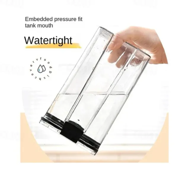 Home Kitchen Moisture-Proof Sealed Jar Grains Household Kitchen Storage Box Food-Grade Transparent Plastic Storage Jar 1PCS