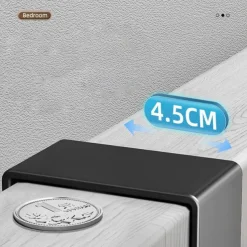 hook behind the door punch-free wall hanger gun ash door hanger wall hanger strong non-marking clothes hat hook