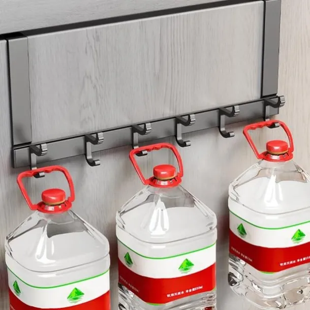 hook behind the door punch-free wall hanger gun ash door hanger wall hanger strong non-marking clothes hat hook