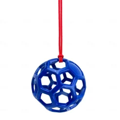Horse Feeding Toy Ball Hanging Horse Toy Stable Feeding Ball, Stretch Resistant TPR Hay Feeder Toy Ball