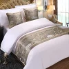 Hotel Bed Runner Bed Tail Scarf Hotel Simple Modern Chinese Gold Bed Cover Bed Tail Cushion Hugging Pillow Case