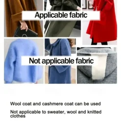 Household Manual Hair Remover, Double Sided Pure Copper Portable Household Hair Remover, Suitable For Nylon & Woolen Cloth