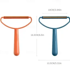 Household Manual Hair Remover, Double Sided Pure Copper Portable Household Hair Remover, Suitable For Nylon & Woolen Cloth
