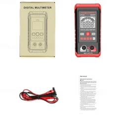 HT123 Smart Digital Multimeter AC/DC Voltage Resistance Continuity Measurement Tester Electrical NCV Multimeter with Backlight