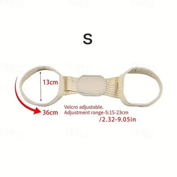 Hunchback Correction Belt, Back Sitting Posture Correction Belt, Shape Correction Device, Adjustable For Adult Students To Prevent Hunchback