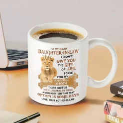 I Gave You My Amazing Son - Best Gift For Daughter-In-Law 11oz Ceramic Mug - White Gift for Friends - Ideal for Coffee Tea and Chocolate